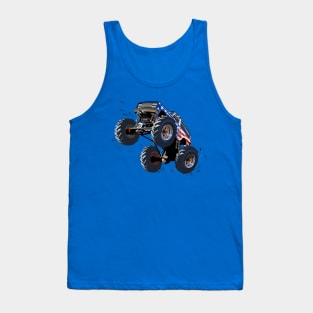 Cartoon monster truck Tank Top